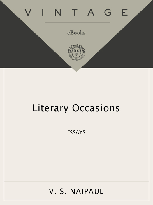 Literary Occasions