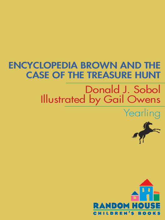 Encyclopedia Brown and the Case of the Treasure Hunt