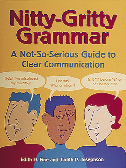 Nitty-Gritty Grammar