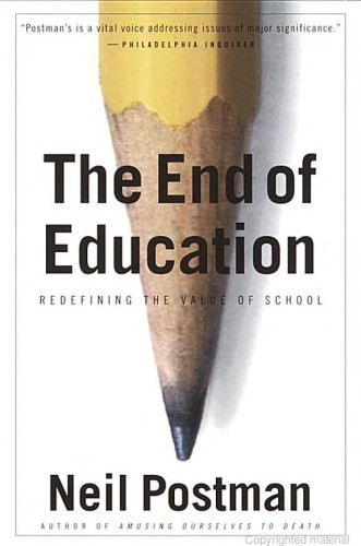 The End of Education