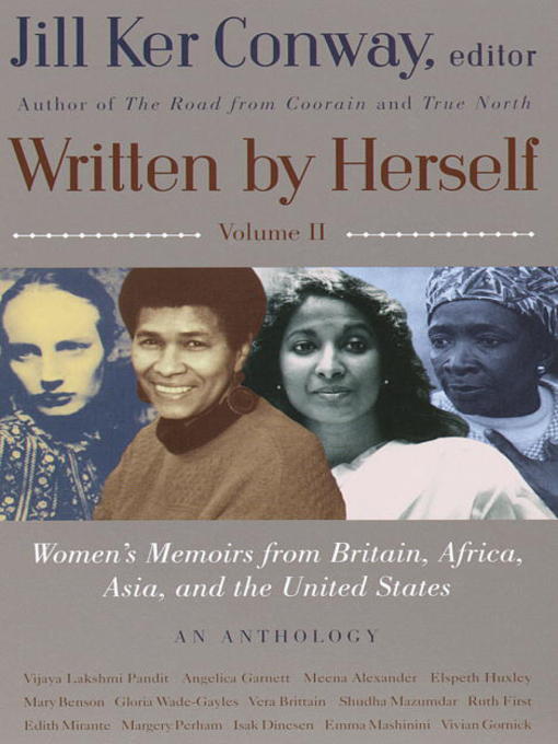 Women's Memoirs From Britain, Africa, Asia and the United States