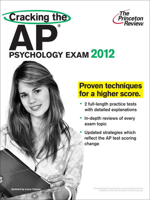 Cracking the AP Psychology Exam, 2012 Edition