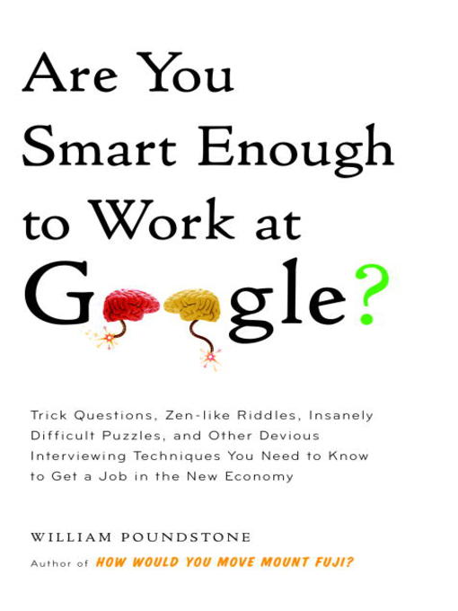 Are You Smart Enough to Work at Google?