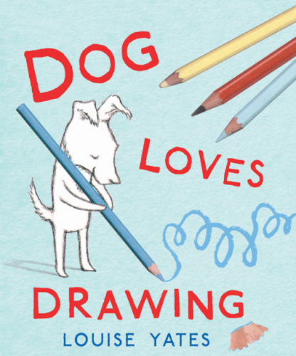 Dog Loves Drawing