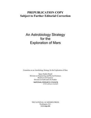 An Astrobiology Strategy For The Exploration Of Mars