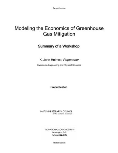 Modeling the Economics of Greenhouse Gas Mitigation