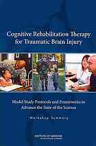 Cognitive Rehabilitation Therapy for Traumatic Brain Injury