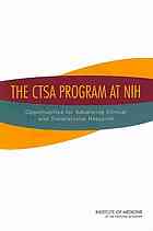 The Ctsa Program at Nih