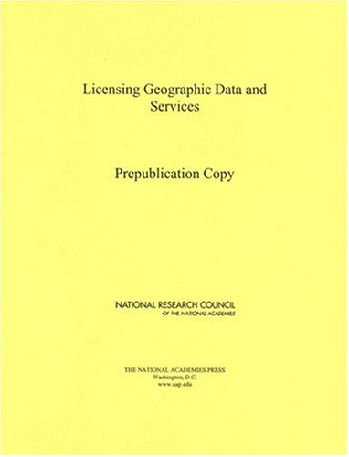 Licensing Geographic Data and Services