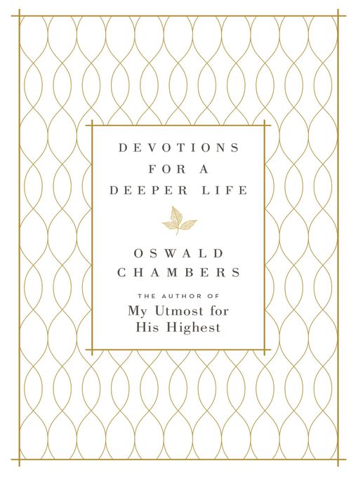 Devotions for a Deeper Life