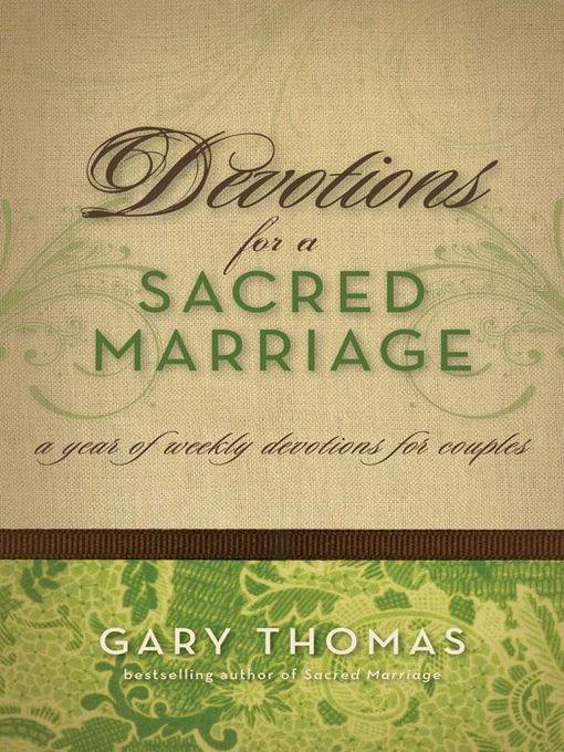 Devotions for a Sacred Marriage