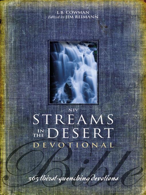 NIV Streams in the Desert Bible