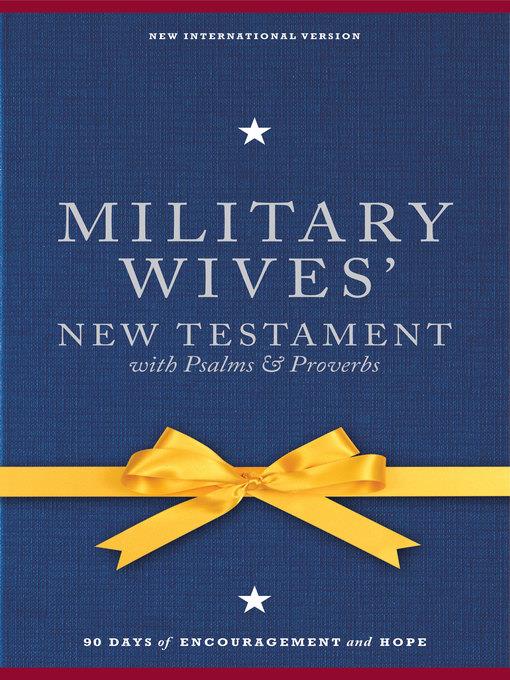 NIV Military Wives' New Testament with Psalms & Proverbs