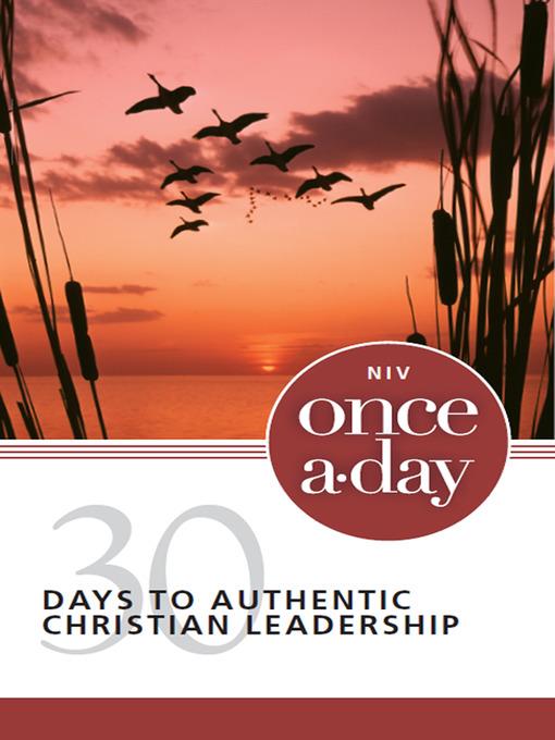 NIV Once-A-Day 30 Days to Authentic Christian Leadership