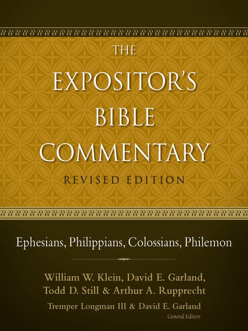 Ephesians, Philippians, Colossians, Philemon