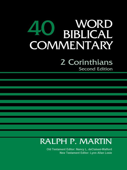 2 Corinthians, Volume 40 : Second Edition.