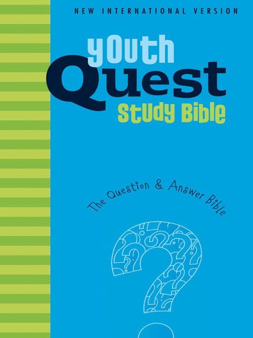 NIV Youth Quest Study Bible