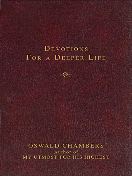 Devotions for a Deeper Life