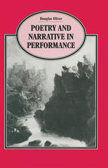 Poetry And Narrative In Performance