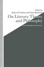 On Literary Theory and Philosophy