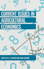 Current Issues in Agricultural Economics