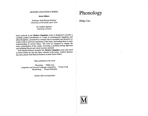 Phonology