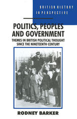 Politics, Peoples, And Government