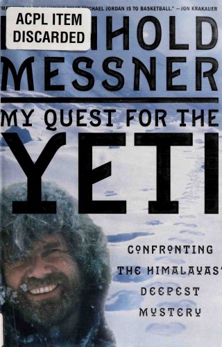 My Quest for the Yeti