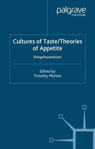 Cultures of Taste/Theories of Appetite