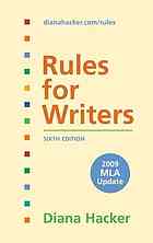 Rules for Writers with Tabs with 2009 MLA Update