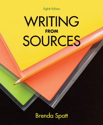 Writing from Sources