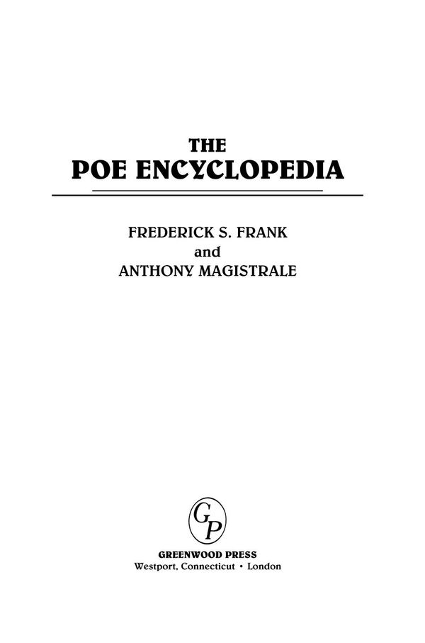 The Poe Encyclopedia