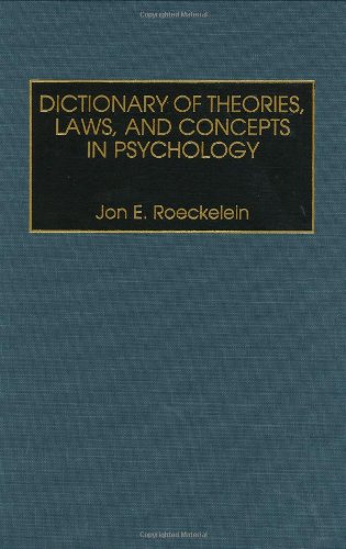 Dictionary of Theories Laws and Concepts in Psychology