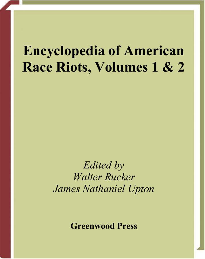 Encyclopedia of American race riots