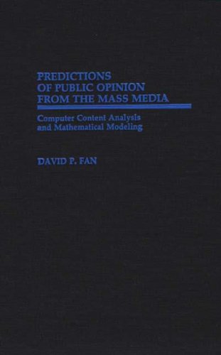 Predictions of Public Opinion from the Mass Media