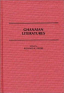 Ghanaian Literatures