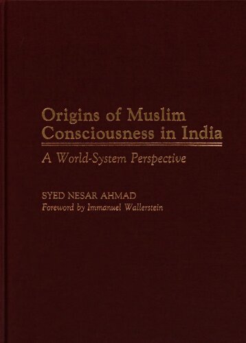 Origins of Muslim Consciousness in India