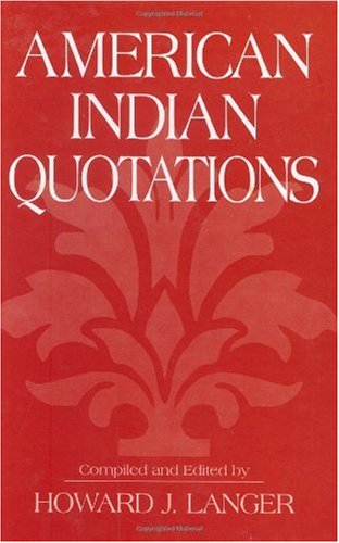 American Indian Quotations