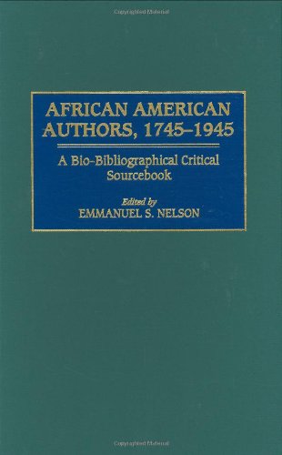 African American Authors, 1745-1945