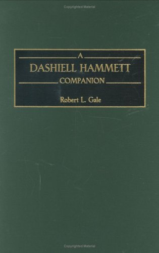 A Dashiell Hammett Companion