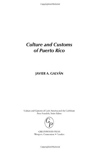 Culture and Customs of Puerto Rico