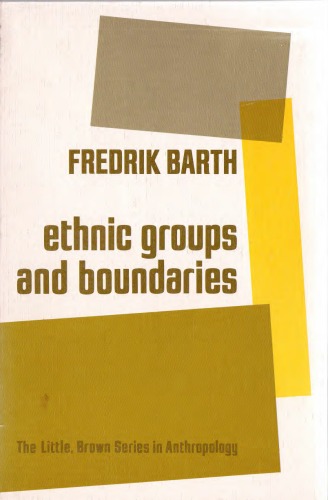 Ethnic Groups &amp; Boundaries