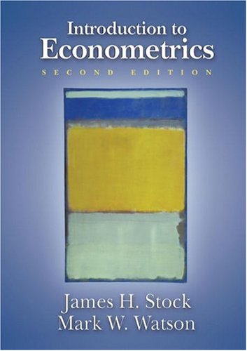 Introduction to Econometrics (Addison-Wesley Series in Economics)