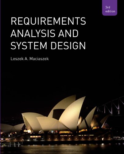 Requirements Analysis and System Design