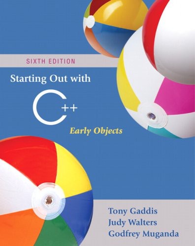 Starting Out with C++