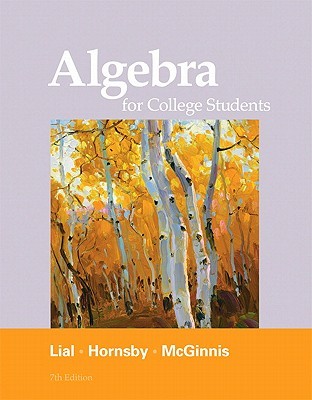 Algebra for College Students