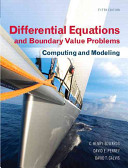 Differential Equations and Boundary Value Problems