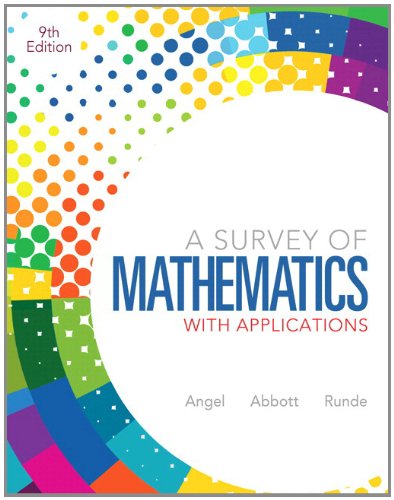 A Survey of Mathematics with Applications Plus New Mymathlab with Pearson Etext -- Access Card Package