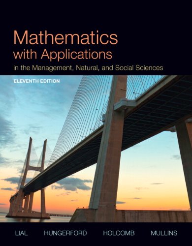 Mathematics with Applications in the Management, Natural and Social Sciences