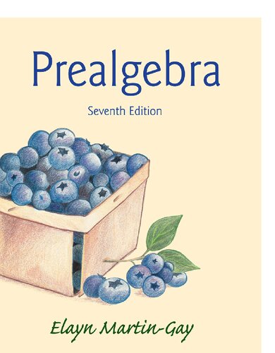 Prealgebra